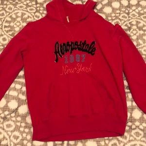 Aeropostale hot pink hoodie